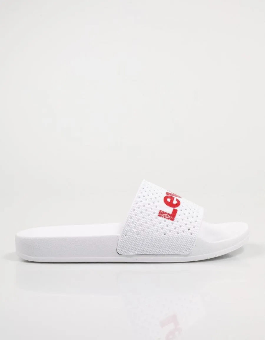  flip flops LEVIS June Perf S en White 77839