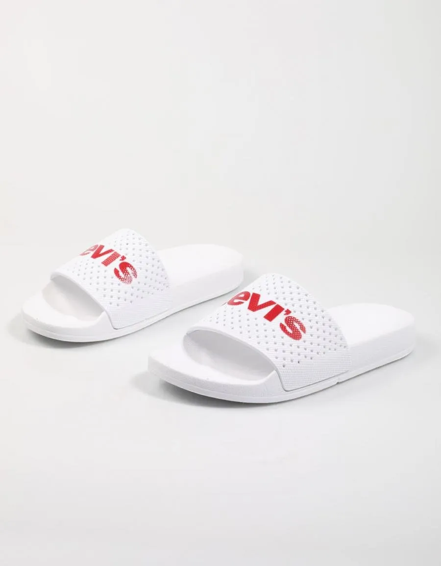  flip flops LEVIS June Perf S en White 77839