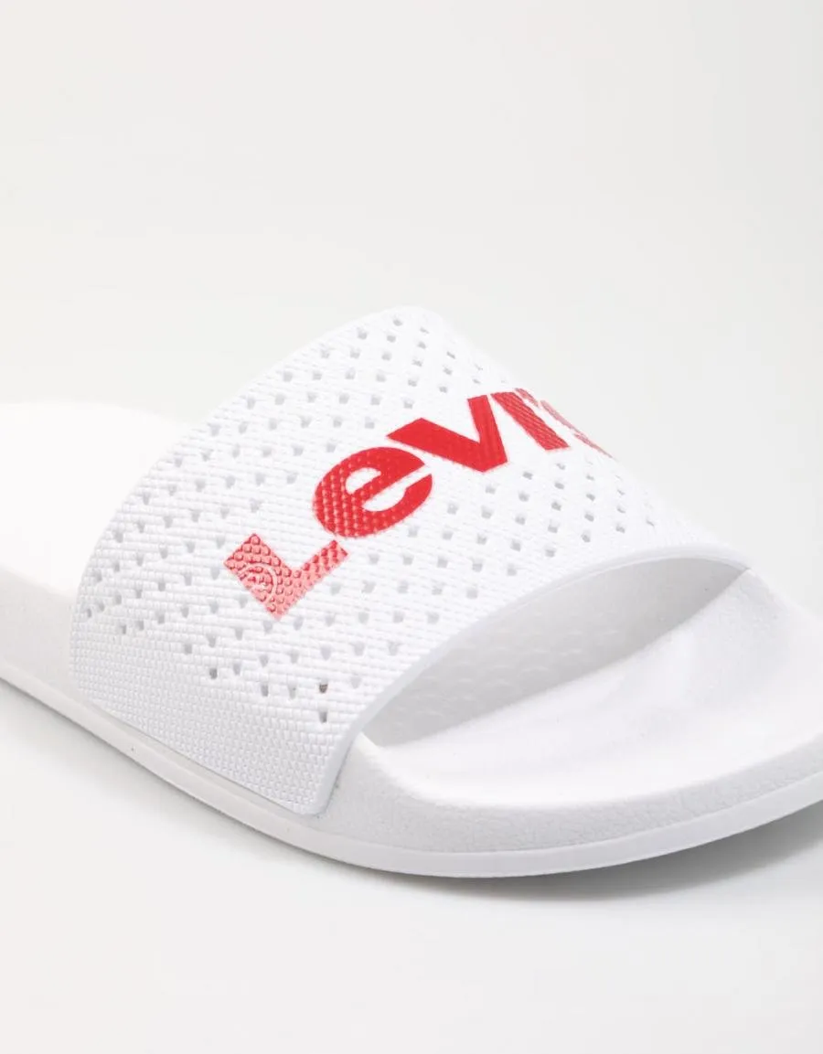  flip flops LEVIS June Perf S en White 77839
