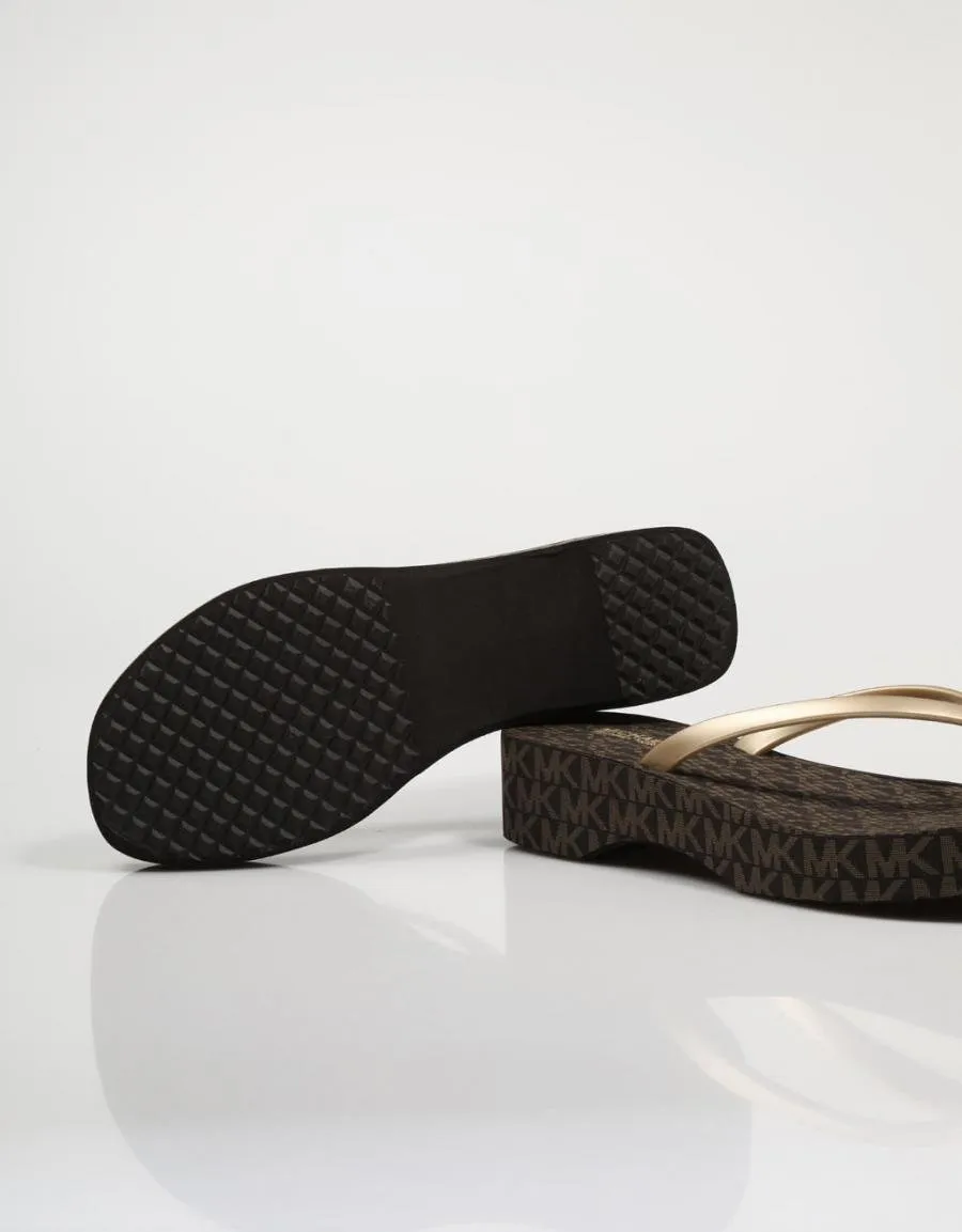  flip flops MICHAEL KORS Lilo Flip Flop en Brown 76064