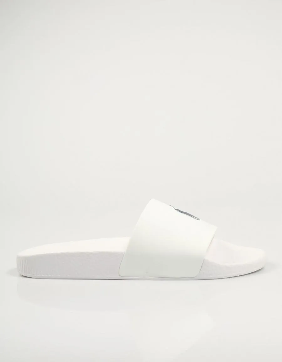  flip flops POLO RALPH LAUREN Pool Slide en White 78547