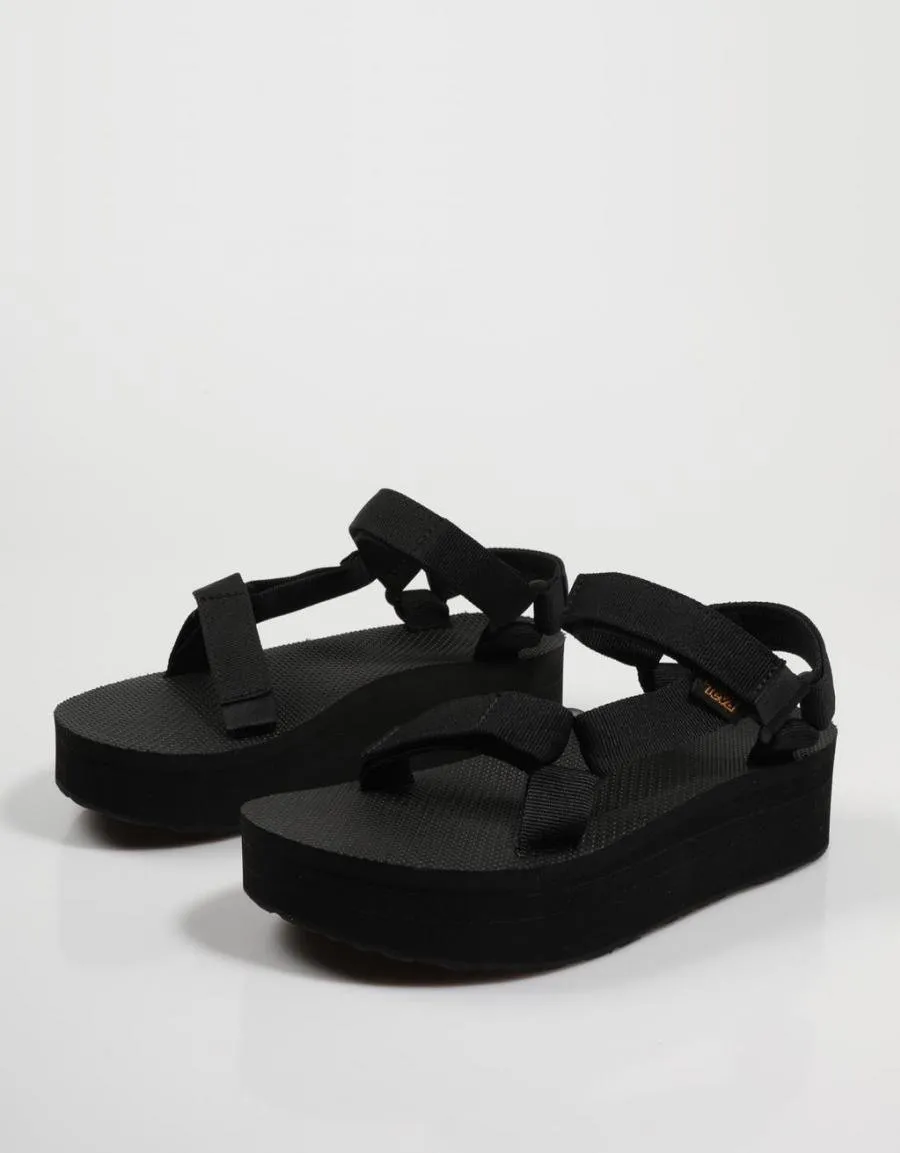  flip flops TEVA Flatform en Black 75267