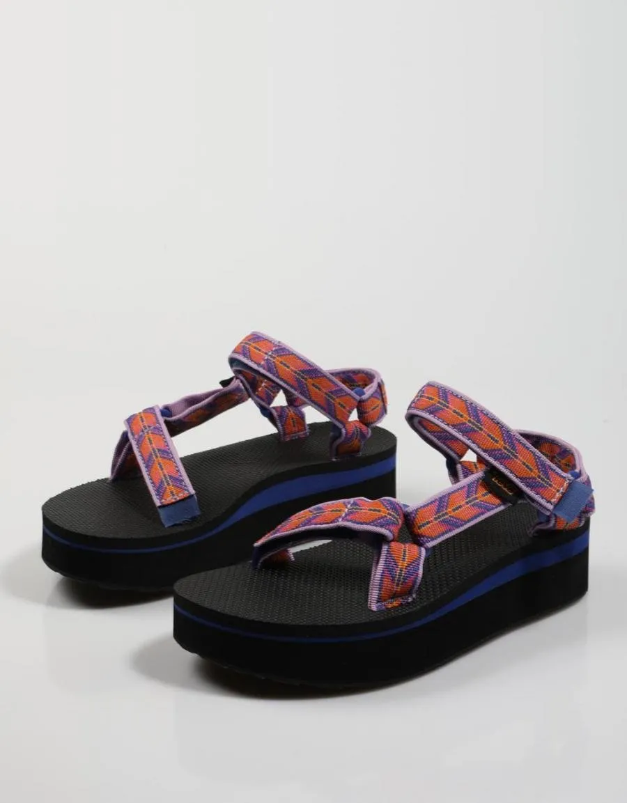  flip flops TEVA Flatform en Navy Blue 75269