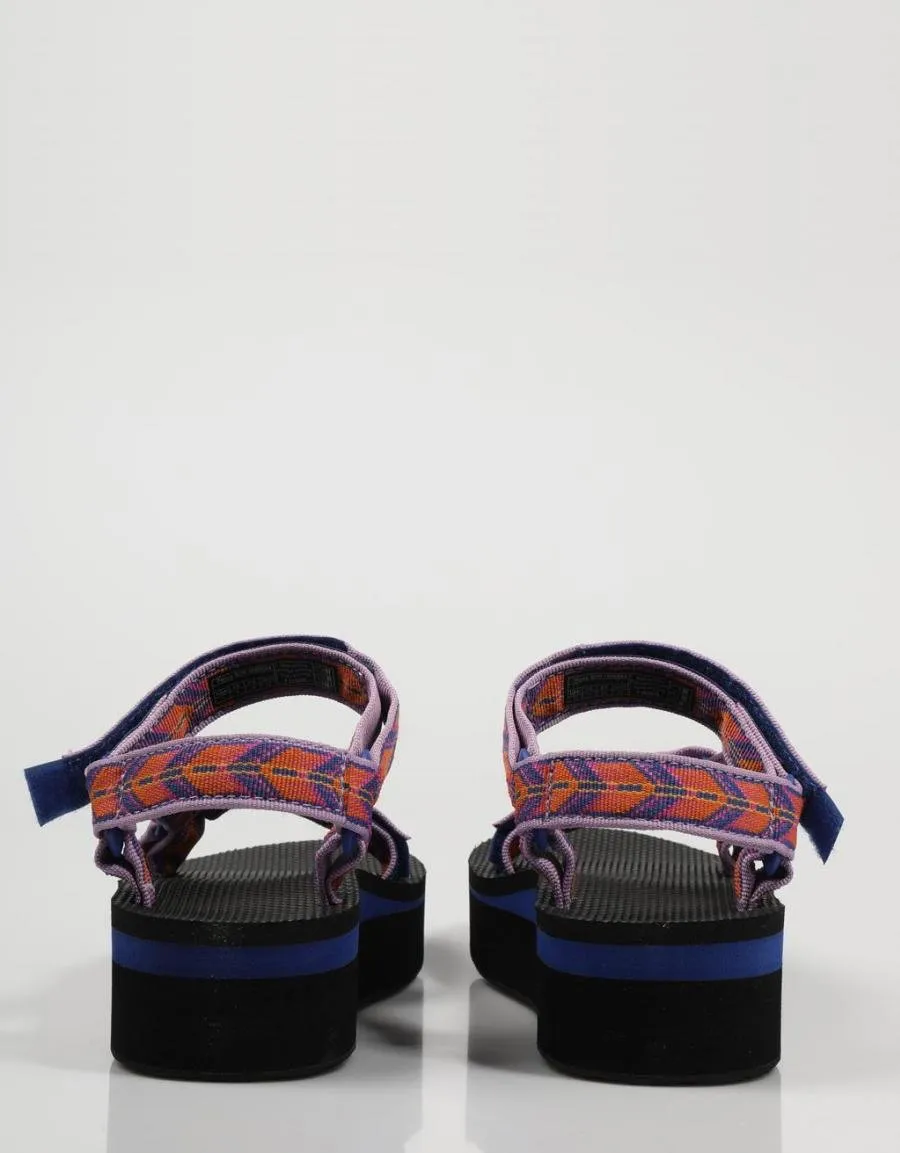  flip flops TEVA Flatform en Navy Blue 75269