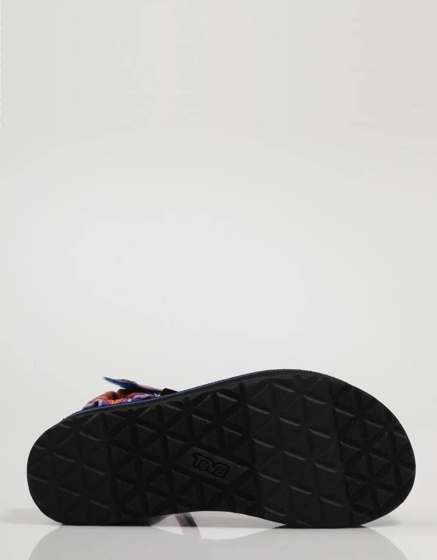  flip flops TEVA Flatform en Navy Blue 75269