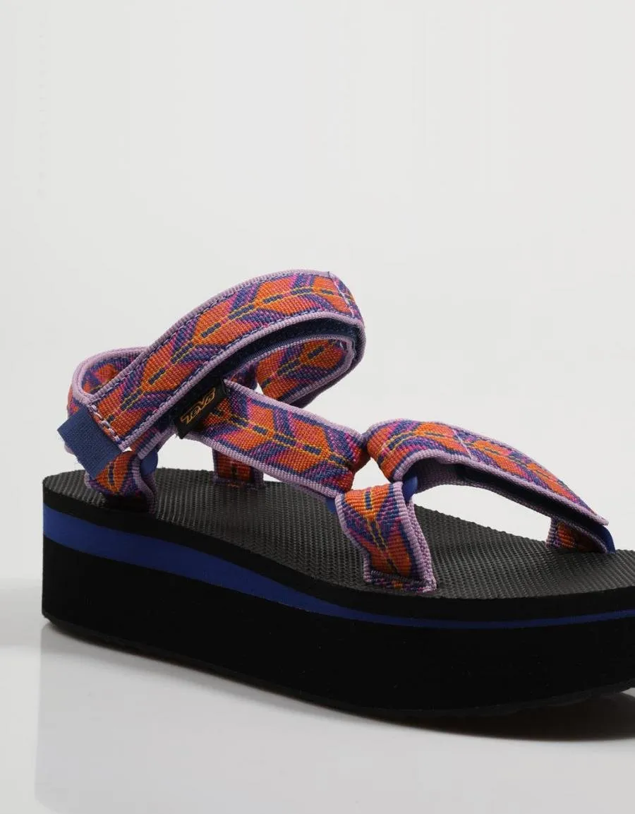  flip flops TEVA Flatform en Navy Blue 75269