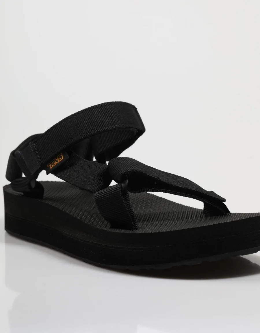  flip flops TEVA Midform en Black 75264