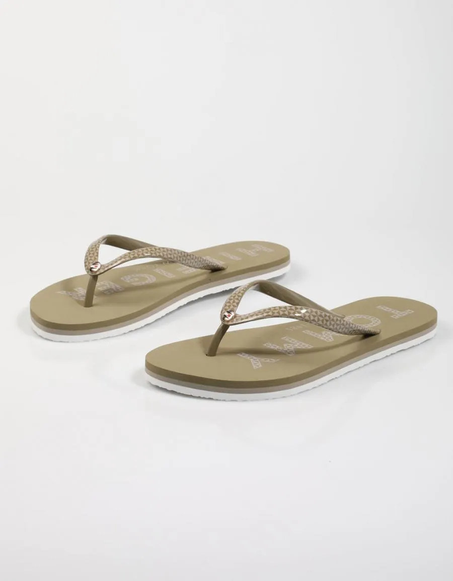  flip flops TOMMY HILFIGER Tommy en Beige 78657