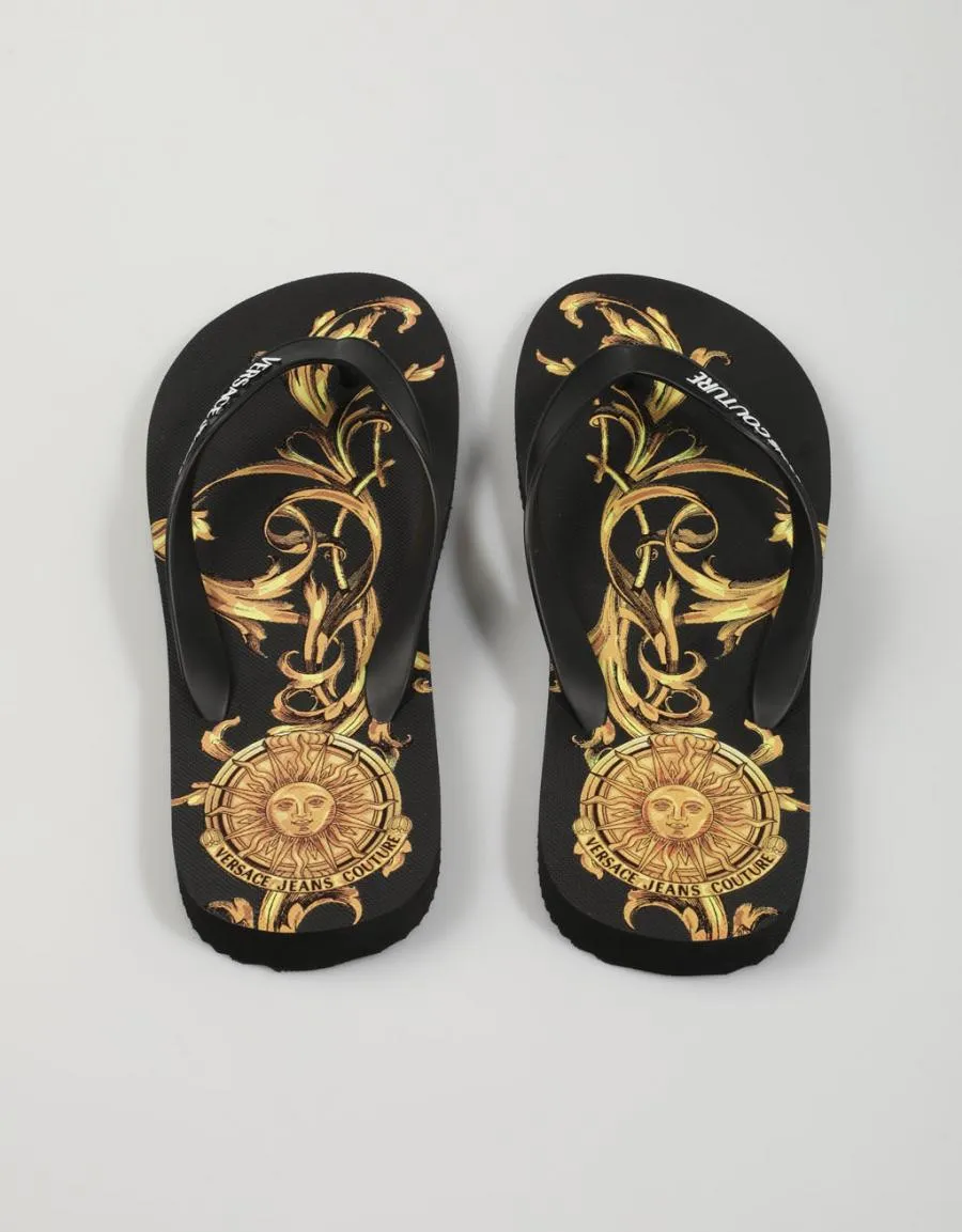  flip flops VERSACE Ya3sq7 Zs191 en Black 78281