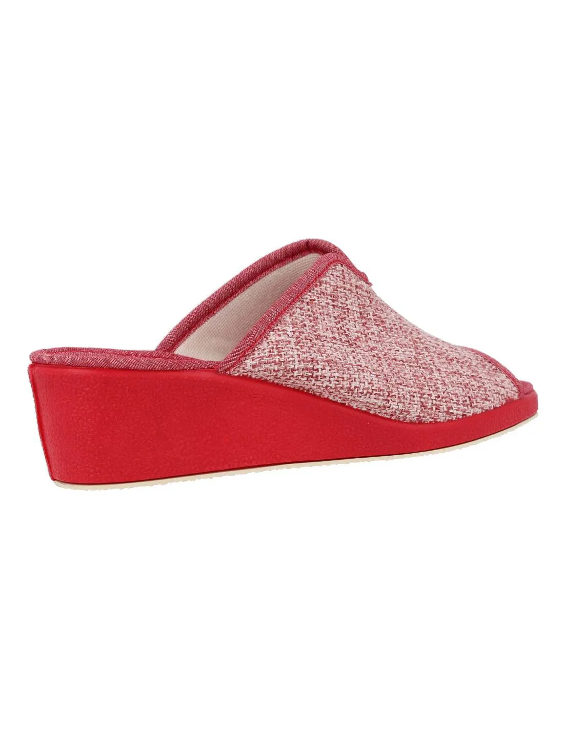 GARZóN  ZAPATILLAS CASA CUñA MUJER CHINELA ROJO