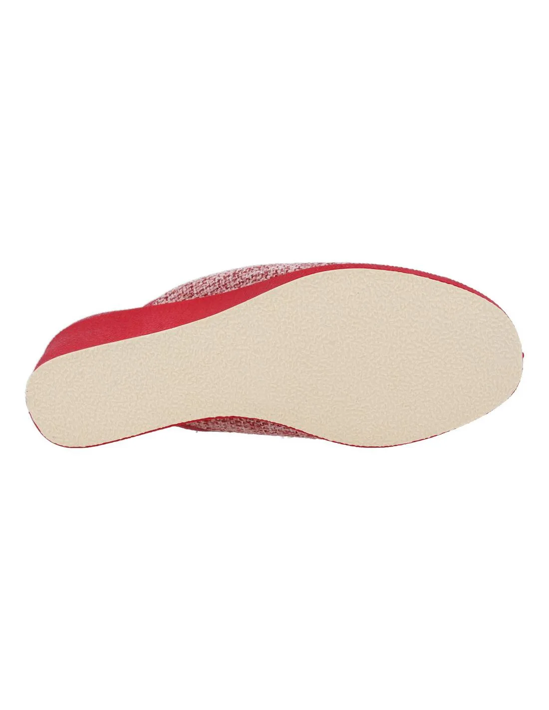 GARZóN  ZAPATILLAS CASA CUñA MUJER CHINELA ROJO