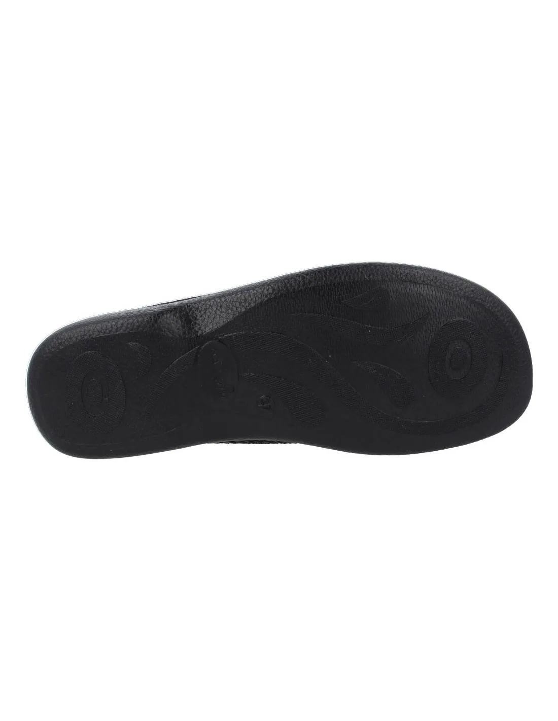 GARZóN  ZAPATILLAS CASA LICRA SERPIENTE VELCRO NEGRO