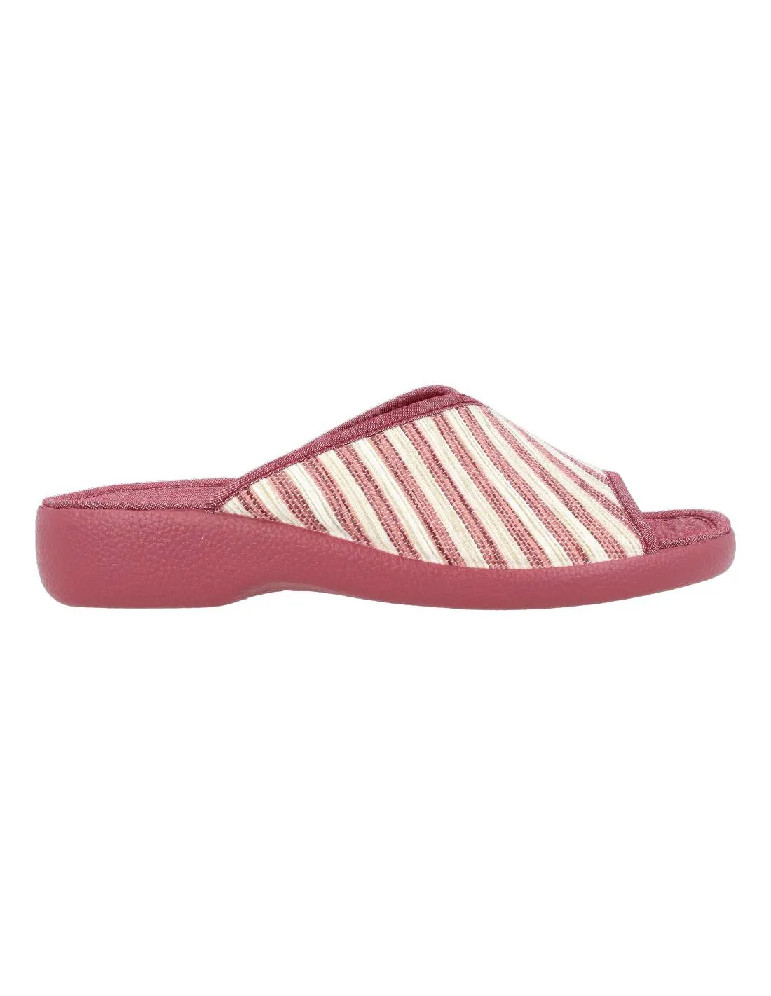 GARZóN  ZAPATILLAS CASA MUJER CHINELA BURDEOS