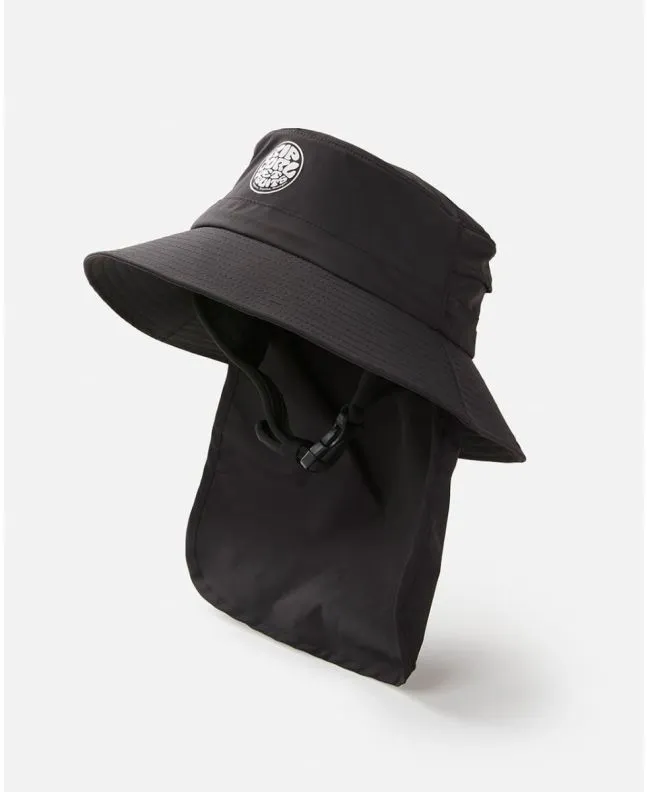 Gorro de pescador Rip Curl Surf Series Bucket Negro Unisex