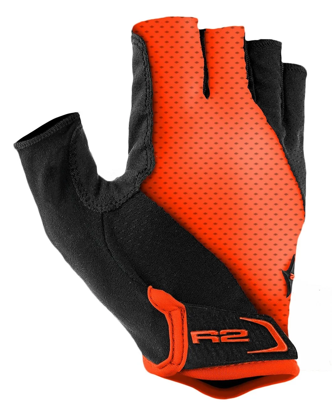 GUANTES R2 RIBBON  ATR37H/BLACK/NEON ORANGE