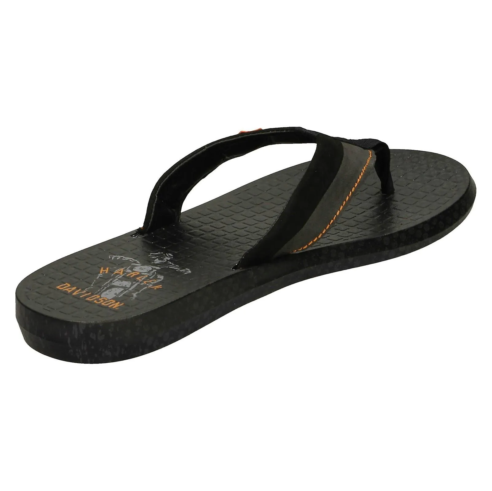 Hombres Harley Davidson Casual Flip Flops Adams