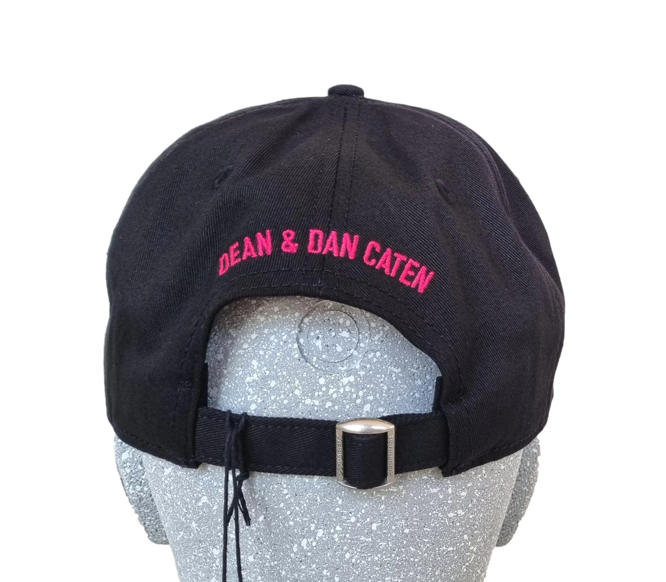 Icono de gorra de béisbol de hombre DSQUARED2 BCM0717 pixel negro