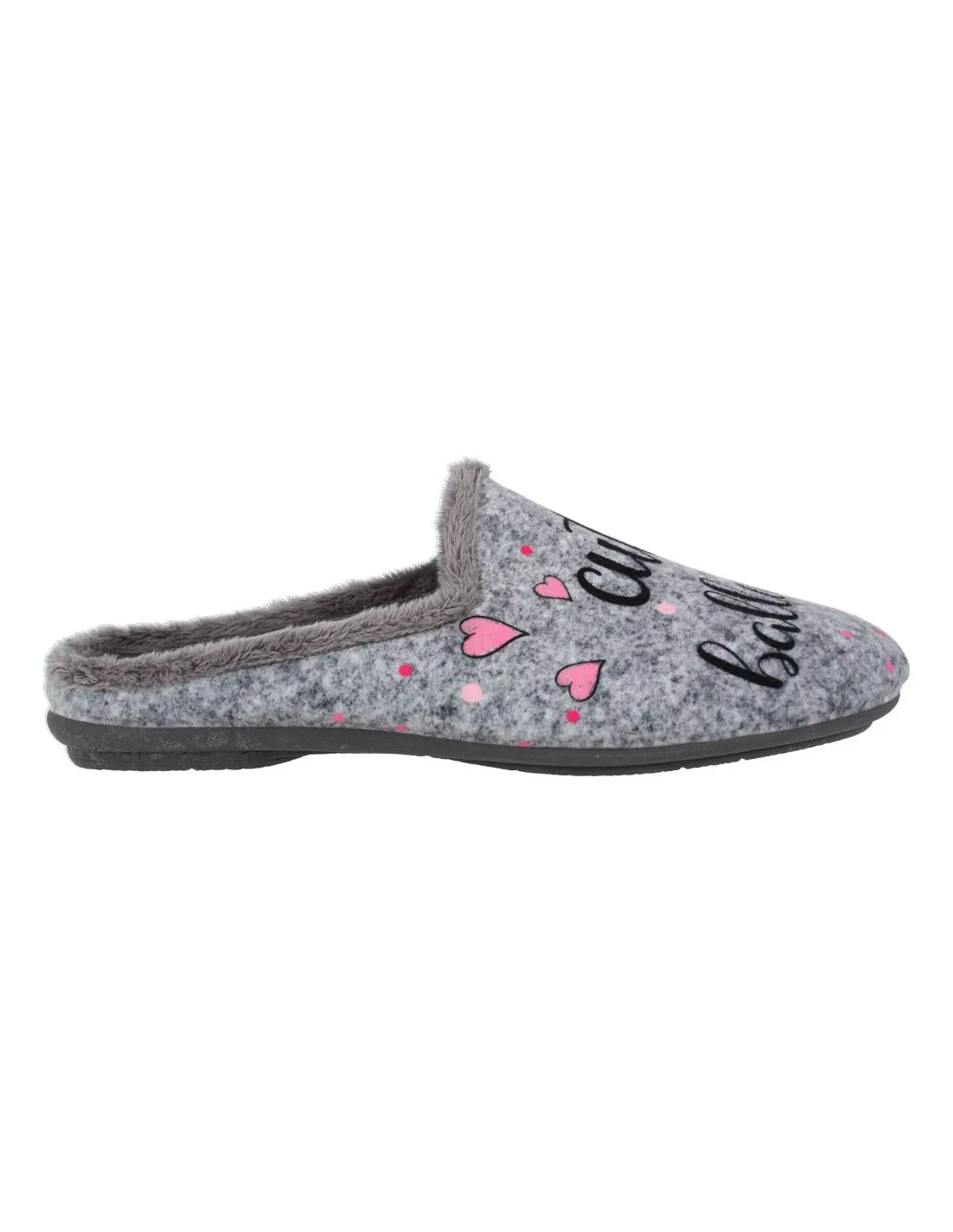 ISASA  ZAPATILLAS CASA BAILARINA TUTú GRIS