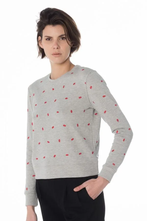 Jersey/Sudadera Mujeres Le Temps Des Cerises Sweat Blush Ash Grey