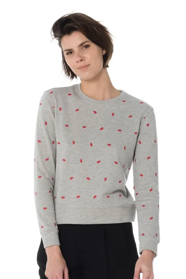 Jersey/Sudadera Mujeres Le Temps Des Cerises Sweat Blush Ash Grey