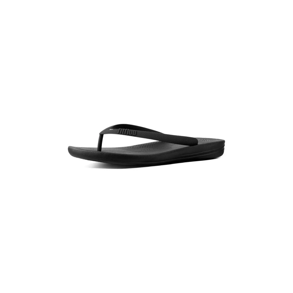 MEN'S IQUSHION TM ERGONOMIC FLIPFLOPS BLACK CO