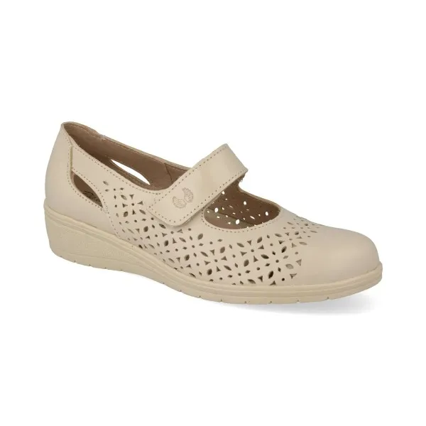MERCEDITAS MUJER PIEL MOD. CUARI BEIGE