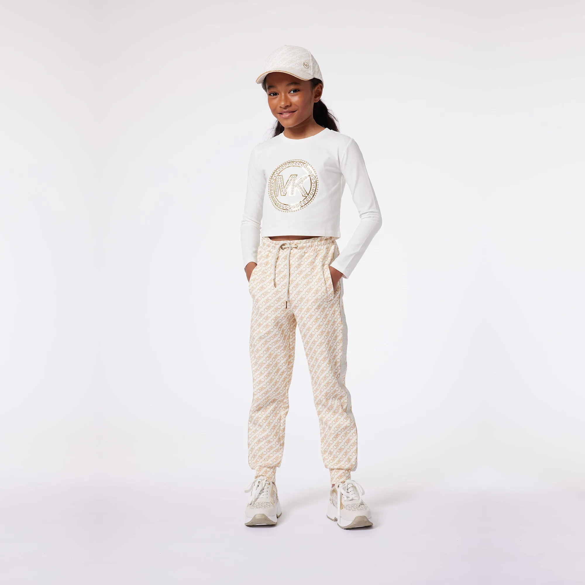 MICHAEL KORS Gorra de algodón estampada
