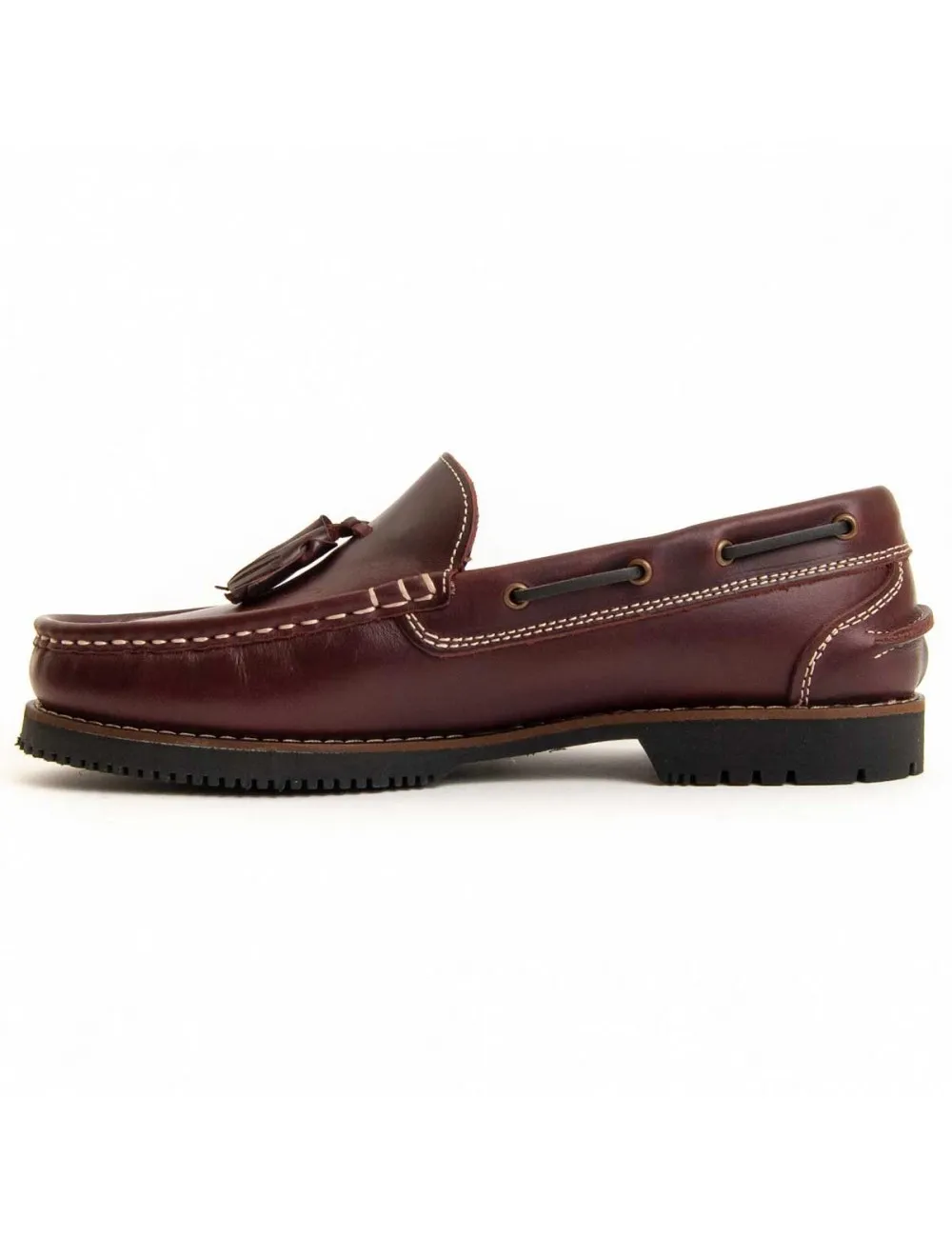 Mocasín Casual De Piel Para Hombre.  Purapiel  Puranautic  95732 Burdeos