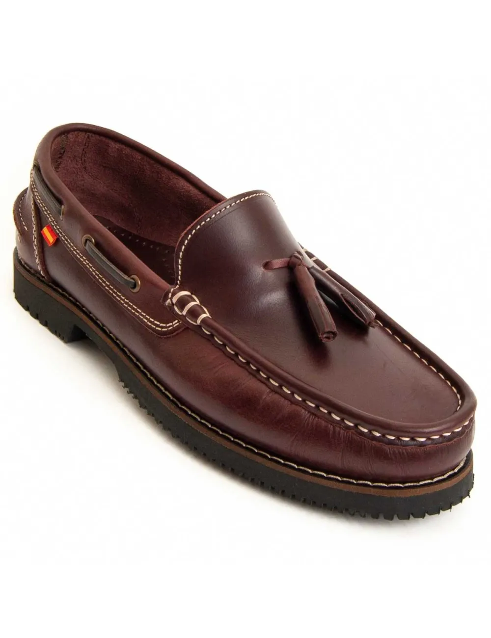 Mocasín Casual De Piel Para Hombre.  Purapiel  Puranautic  95732 Burdeos