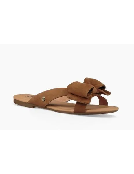 mule ugg plana con lazada