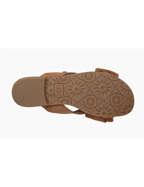 mule ugg plana con lazada