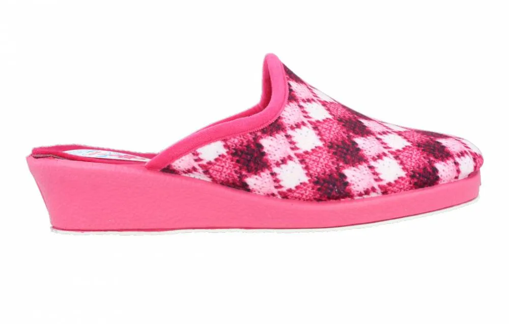 NATALIA  ZAPATILLAS ABIERTAS NORDICA FUCSIA