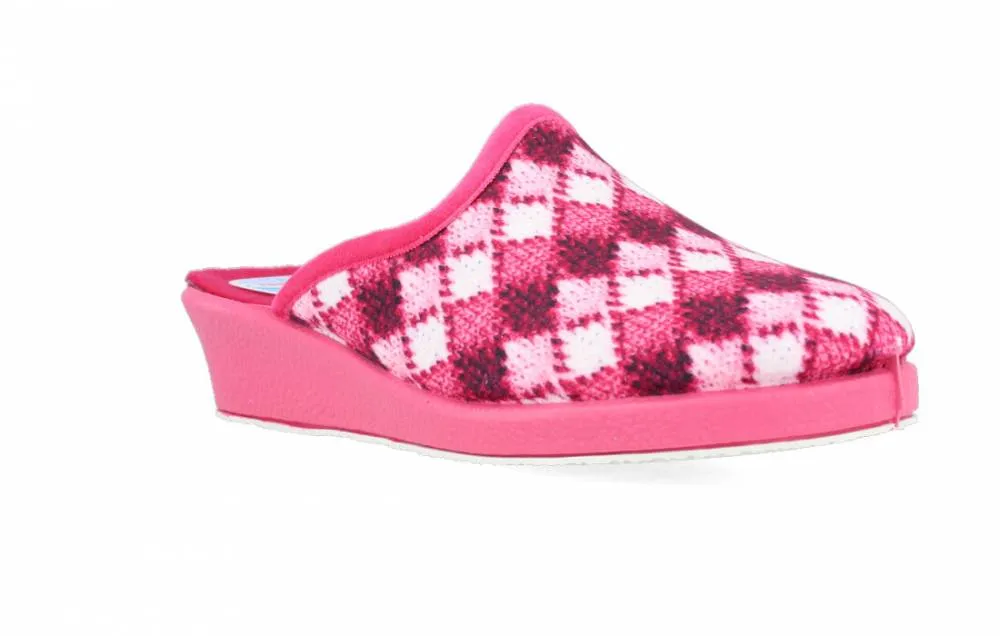 NATALIA  ZAPATILLAS ABIERTAS NORDICA FUCSIA