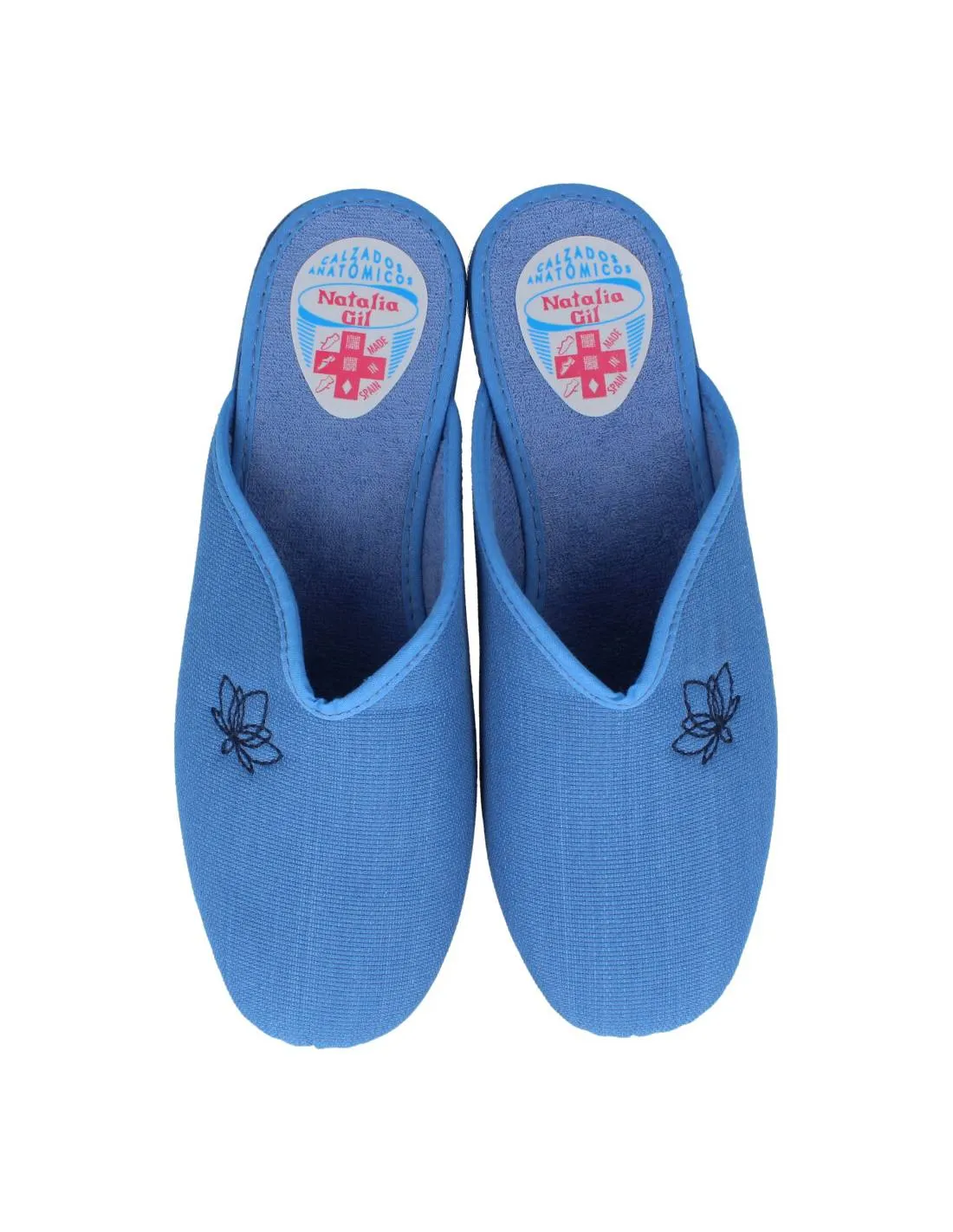 NATALIA  ZAPATILLAS DESTALONADA TEJANO 420