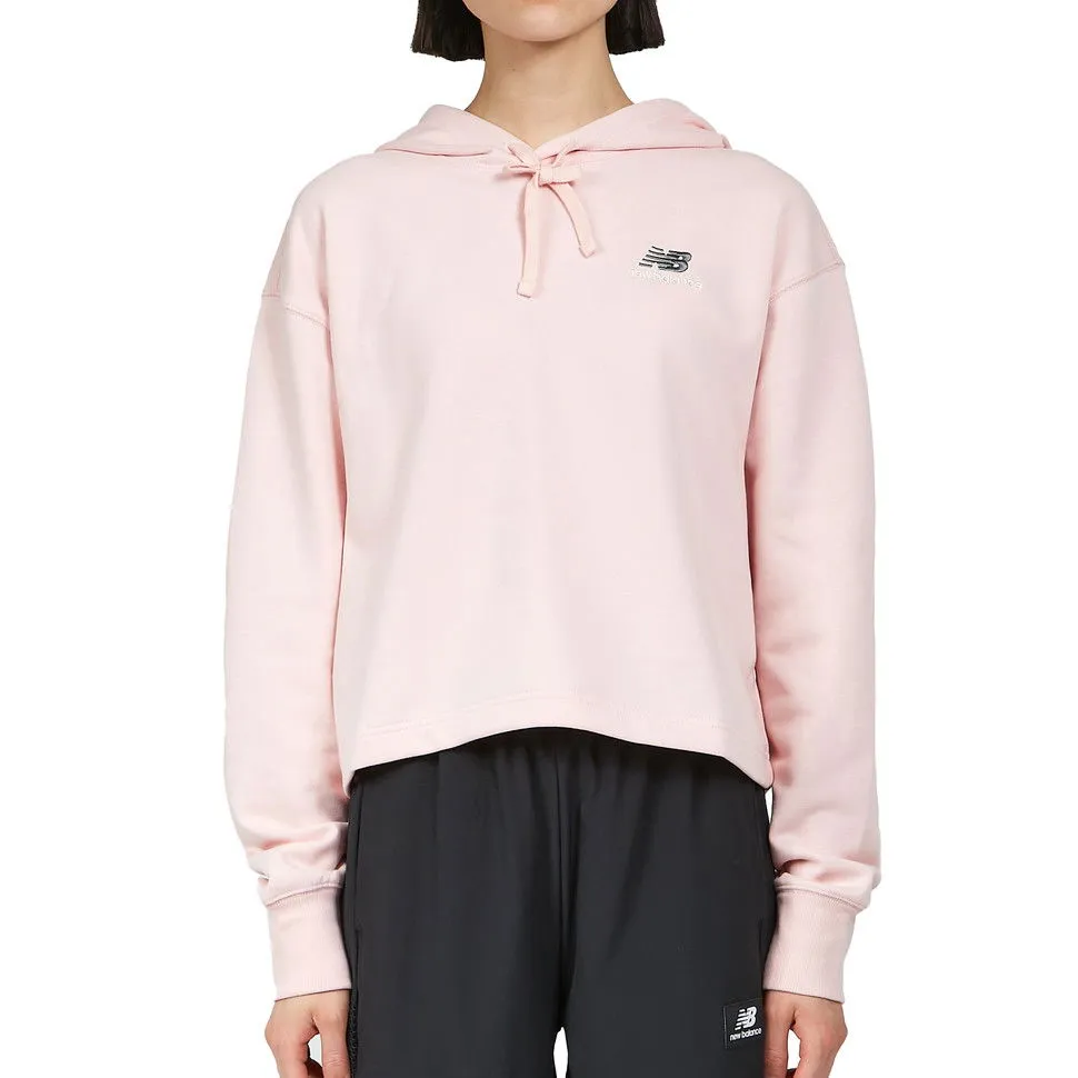 NEW BALANCE ESSENTIALS UNISSENTIALS CROP HOODIE
