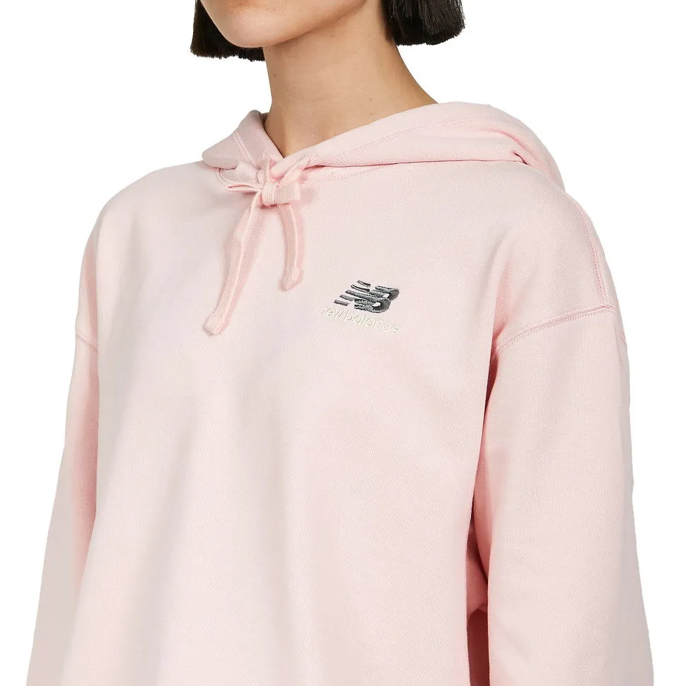 NEW BALANCE ESSENTIALS UNISSENTIALS CROP HOODIE