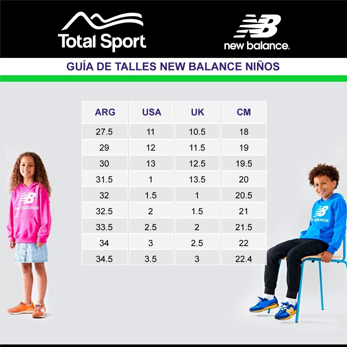 New Balance Zapatillas Kl220c2y – Niños – N10199034600