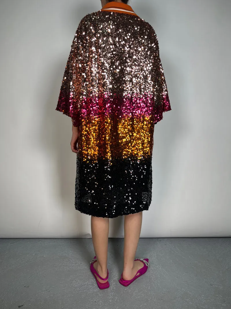 PALM ANGELS Vestido Lentejuelas