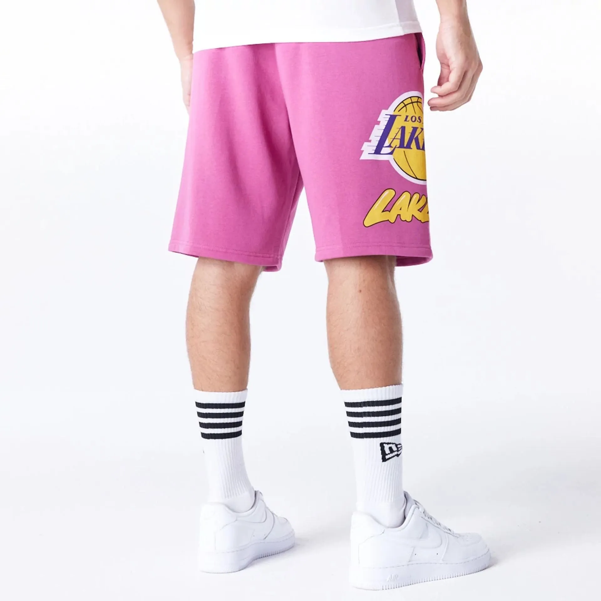 Pantalones cortos LA Lakers NBA Bubble Script