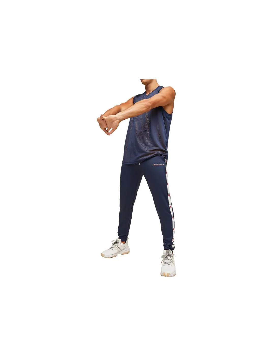 Pantalones de Fitness Tommy Hilfiger Jogger Flag Tape