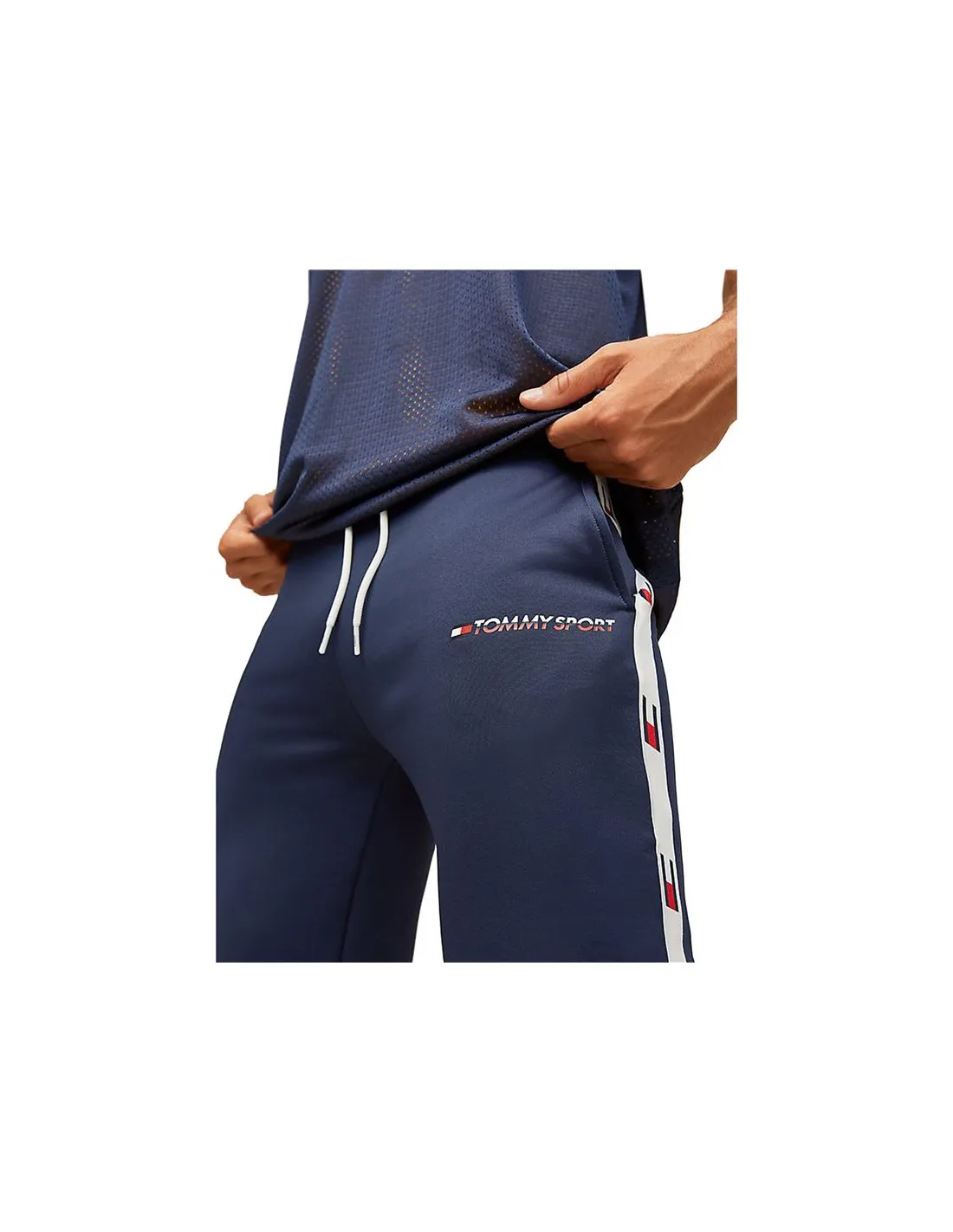 Pantalones de Fitness Tommy Hilfiger Jogger Flag Tape