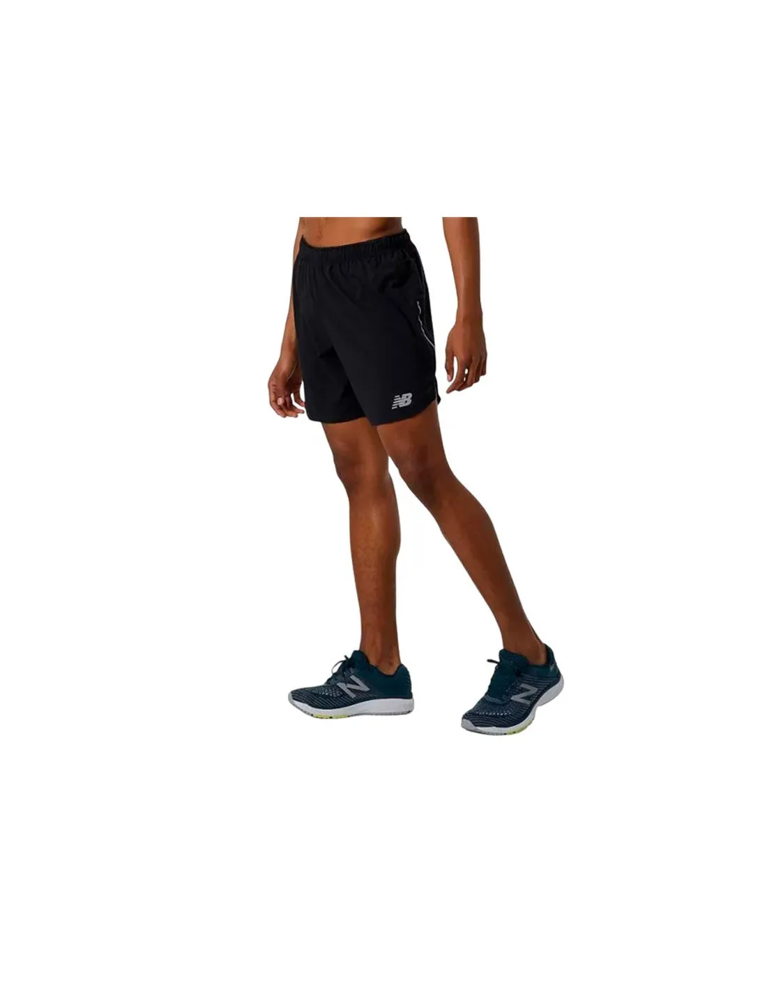 Pantalones de Running New Balance Impact Run 7" Negro Hombre