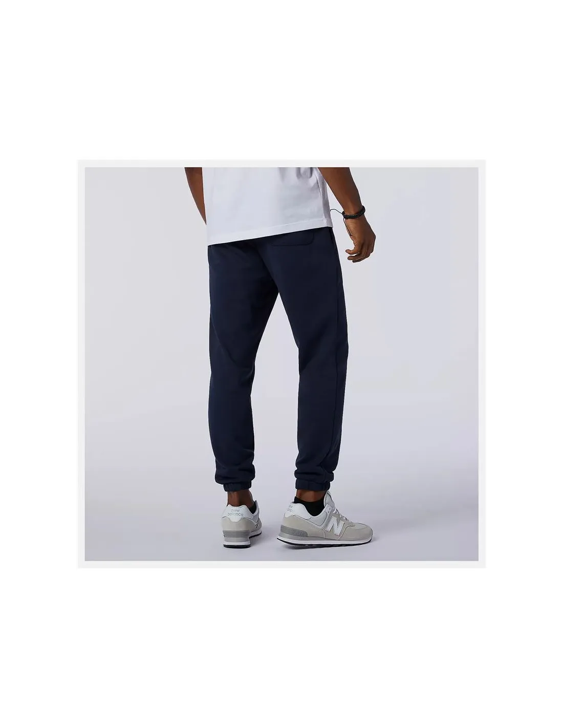 Pantalones New Balance Essentials Athletic Club Fleece Azul