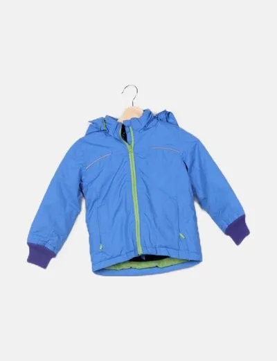 Papagino Chaqueta azul impermeable