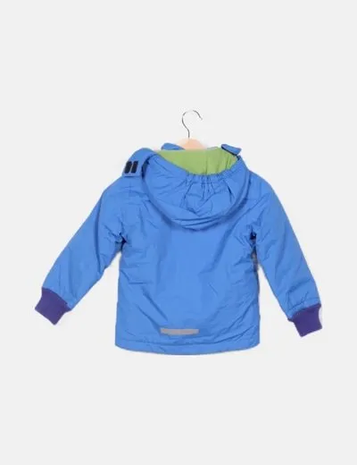 Papagino Chaqueta azul impermeable