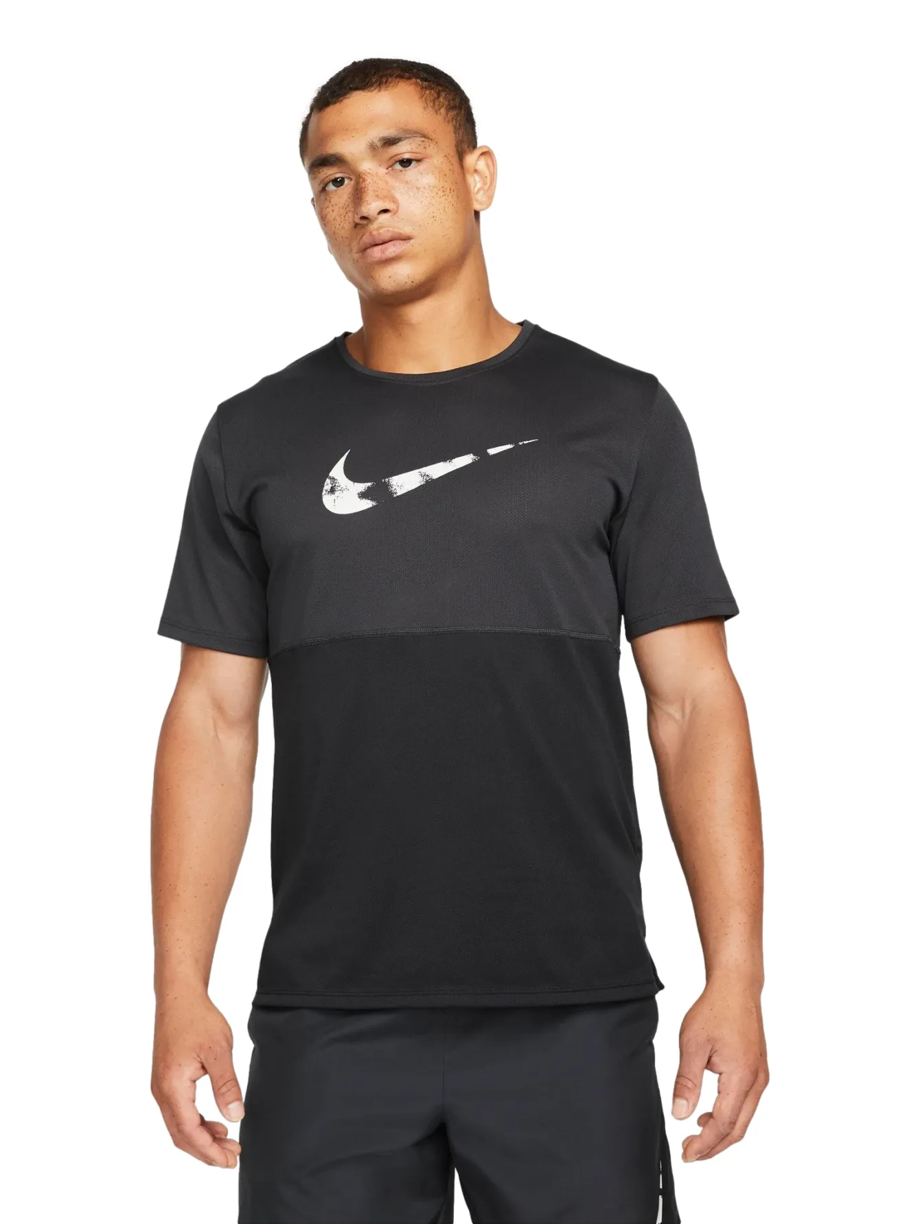 Playera Nike Dri Fit Wr Run Para Hombre