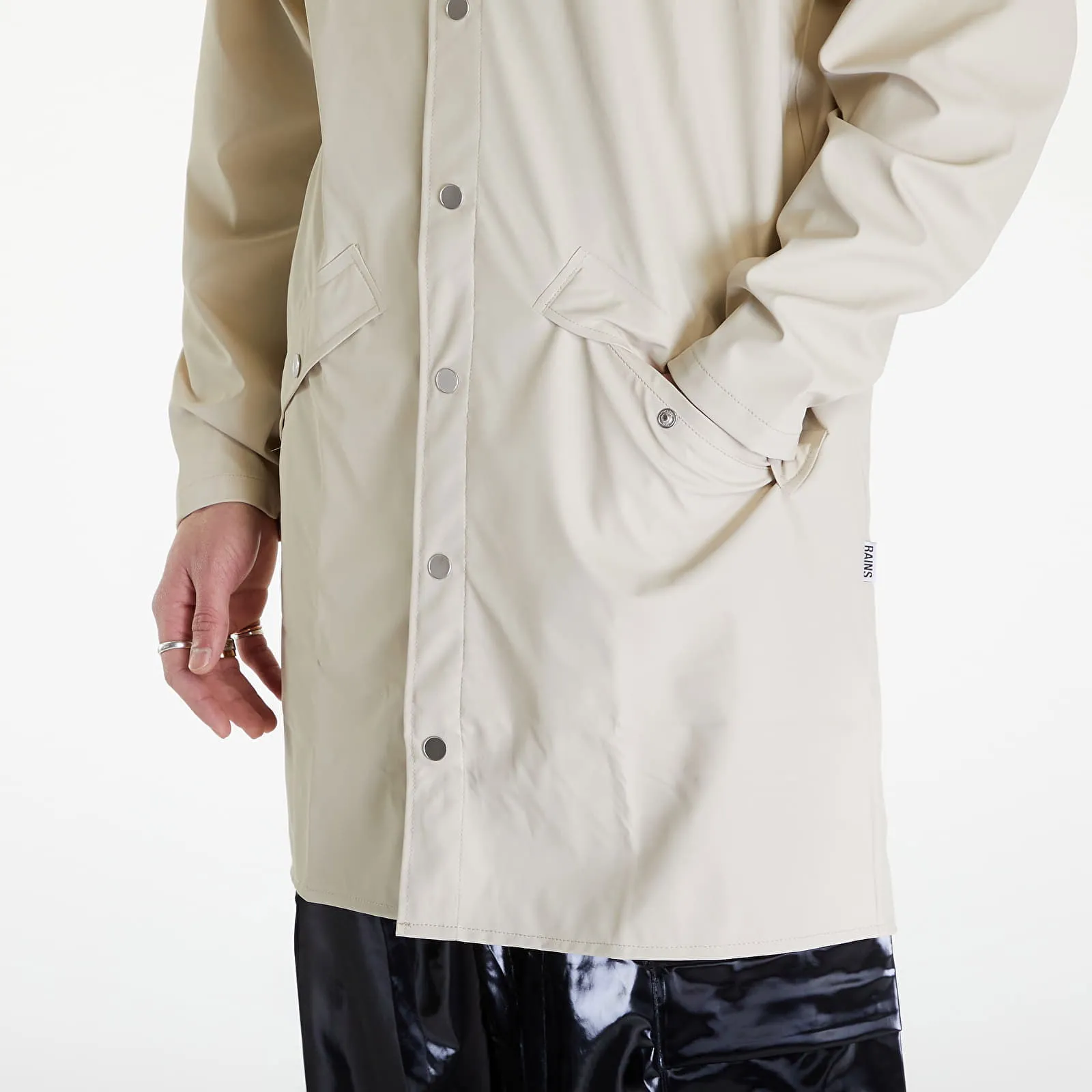 Rains Long Jacket W3 UNISEX 26 Dune