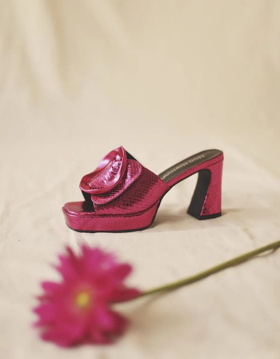  sandales NOA HARMON Scorpio en Fuchsia 82427