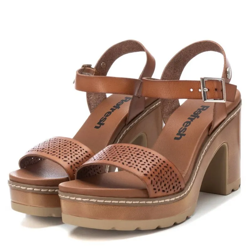 Sandalia de mujer REFRESH 170777 Taupe