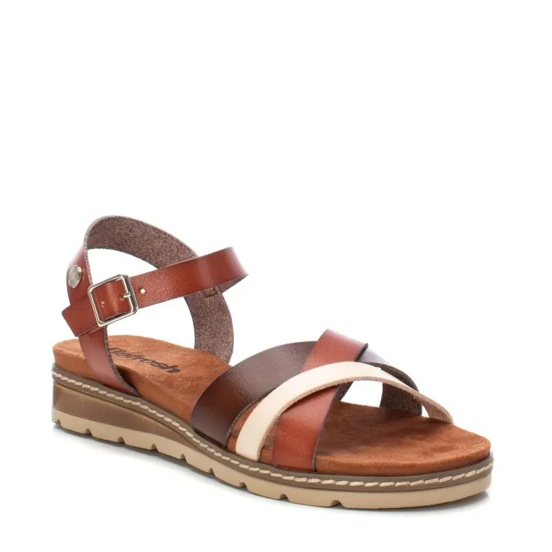 Sandalia de mujer REFRESH 171777 Camel